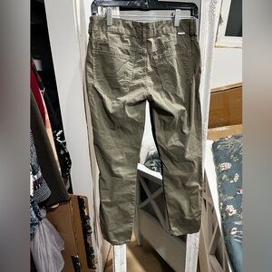 Mother The Looker Crop Green 26